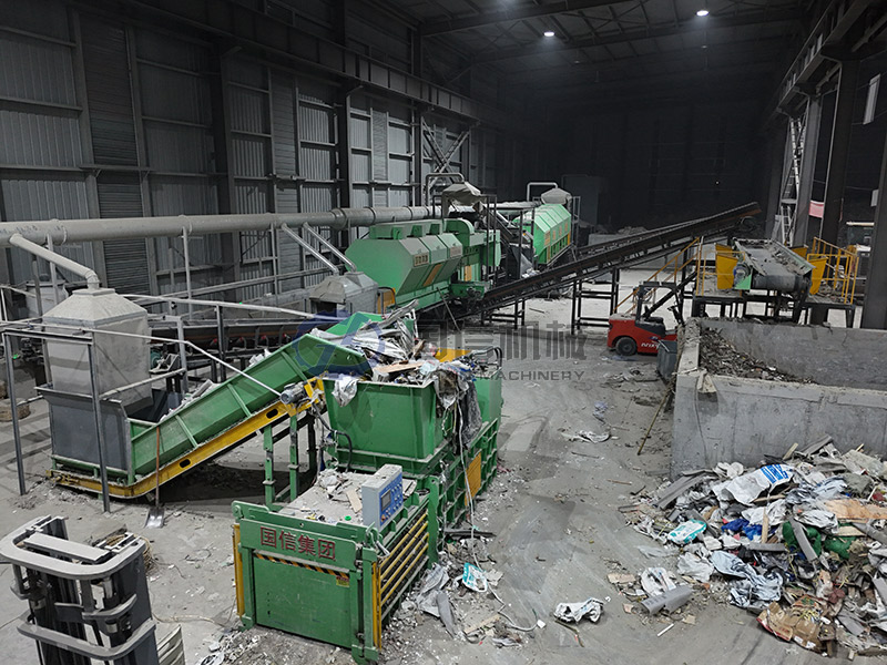 生活垃圾分揀生產(chǎn)線